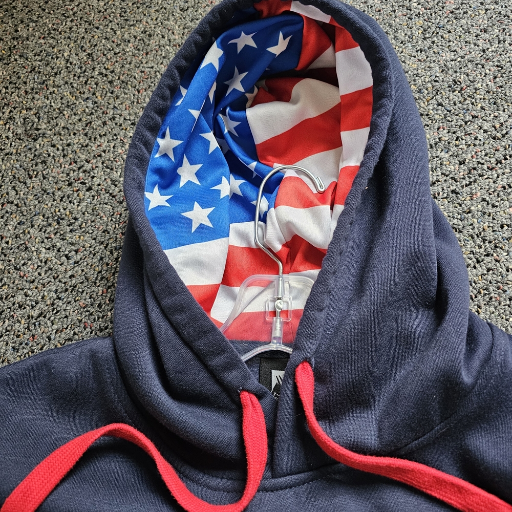 WWE Navy American Nightmare Hoodie - Picture 4 of 5